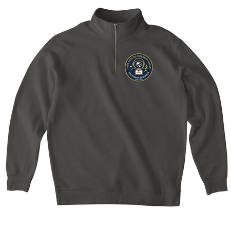 AARG 5th Anniversary Shirt, a Asphalt Midweight Quarter Zip Pullover