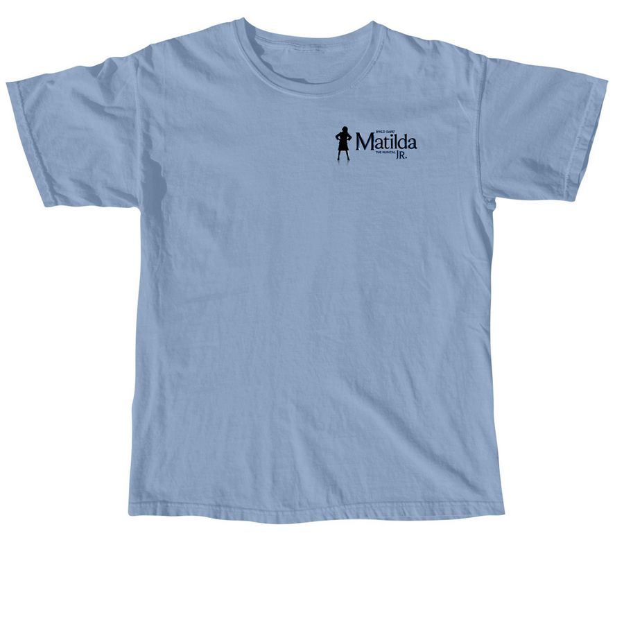 Matilda Jr, a Washed Denim Comfort Colors Unisex Tee