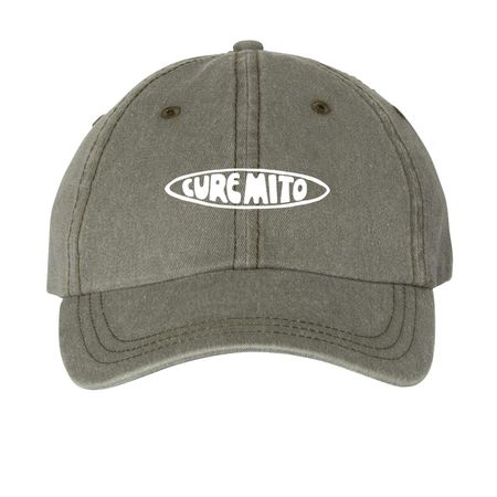 One Shot to Live - Hat, a Olive Printed Pigment Dye Baseball Cap