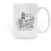 IPC Mug, a White Large Coffee Mug