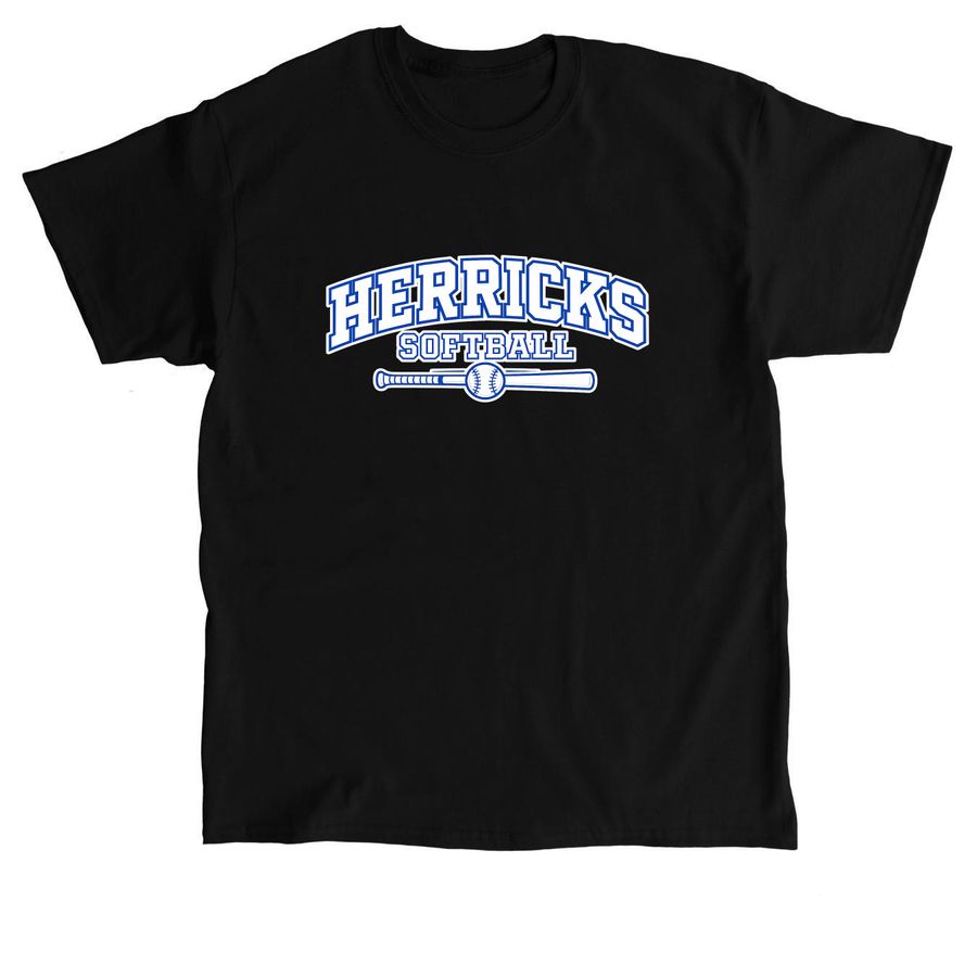 Herricks Softball Team Store, a Black Classic Unisex Tee
