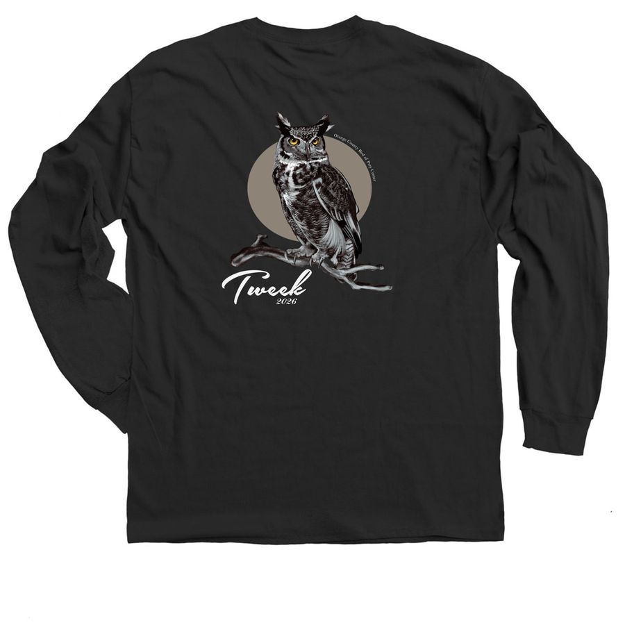 Tweek 2026 - Runner-Up #B! (back design), a Black Classic Long Sleeve Tee