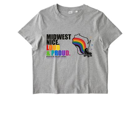 MSRD Loud and Proud v1, a Cool Heather Grey Stanley/Stella Women?s Stella Muser Tee