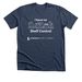 I have no Shelf Control, a Heather Navy Premium Unisex Tee