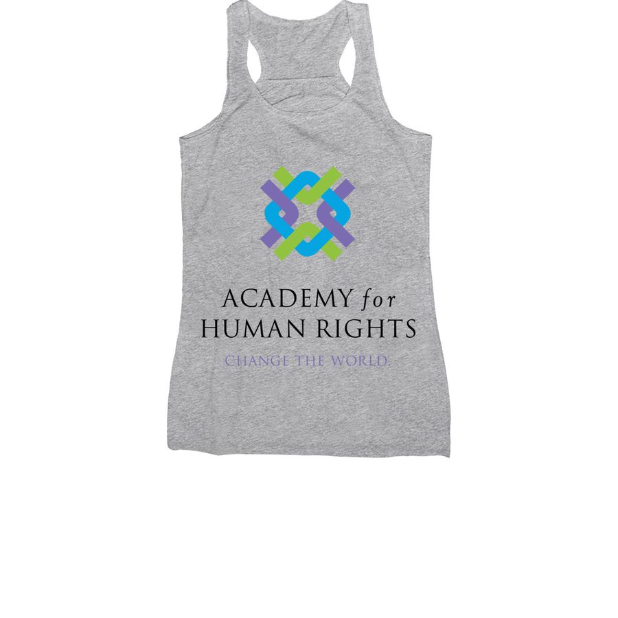Change the World, a Athletic Heather Women's Racerback