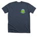 RCTC's Logo - White Text, a Heather Midnight Navy Premium Unisex Tee