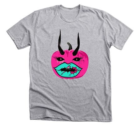 ?She Devil Pumpkin?, a Athletic Heather Premium Unisex Tee