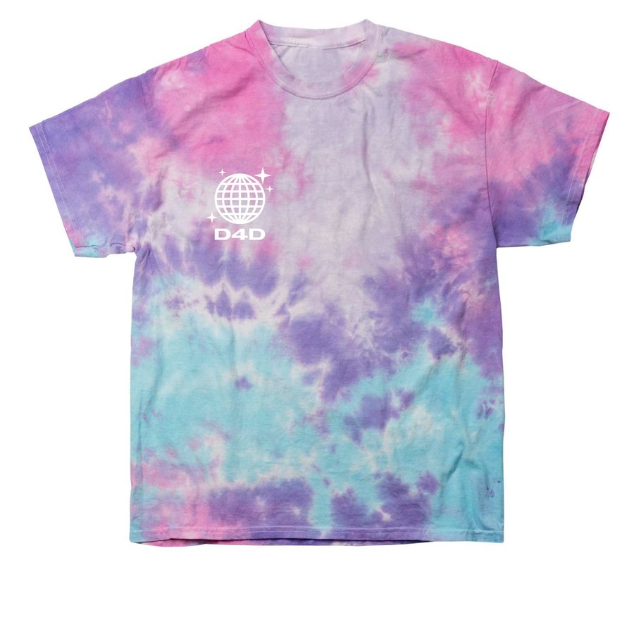 TEE for Divas ? PRIDE EDITION, a Cotton Candy Classic Tie Dye Tee