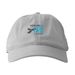 Healing NET Hat (Lights), a Dolphin Printed Eco Baseball Cap