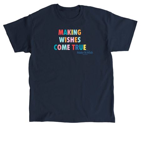 Making Wishes Come True, a Navy Classic Unisex Tee