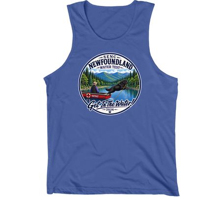 2026 SENC Water Test Apparel, a True Royal Premium Cotton Tank