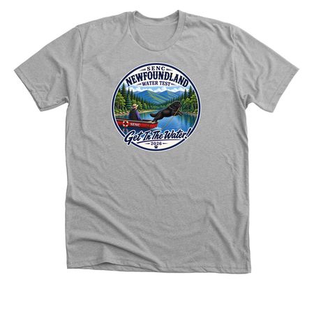 2026 SENC Water Test Apparel, a Athletic Heather Premium Unisex Tee