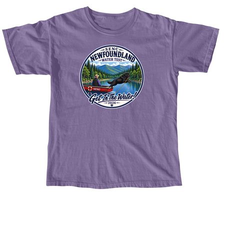 2026 SENC Water Test Apparel, a Grape Comfort Colors Unisex Tee