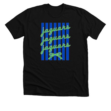 Preppy Jaguars&nbsp;, a Solid Black Blend Premium Unisex Tee