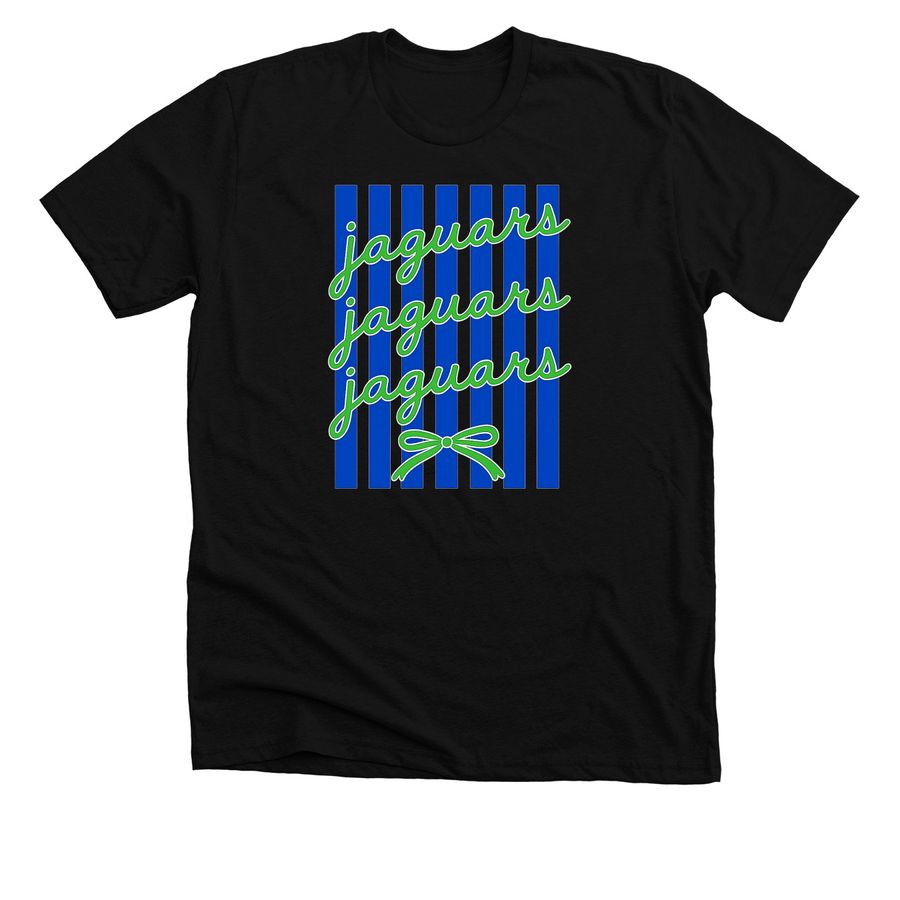Preppy Jaguars&nbsp;, a Solid Black Blend Premium Unisex Tee