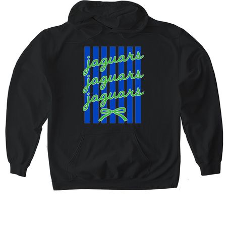 Preppy Jaguars&nbsp;, a Black Gildan Softstyle Pullover Hoodie