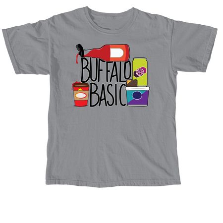 I'm Not White Girl Basic, a Granite Comfort Colors Unisex Tee