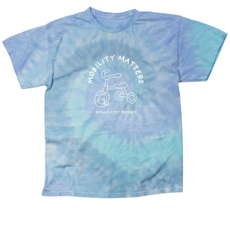 Mobility Matters, a Lagoon Classic Tie Dye Tee