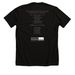 The 8th House - Dark / Company, a Solid Black Blend Premium Unisex Tee (back-view)