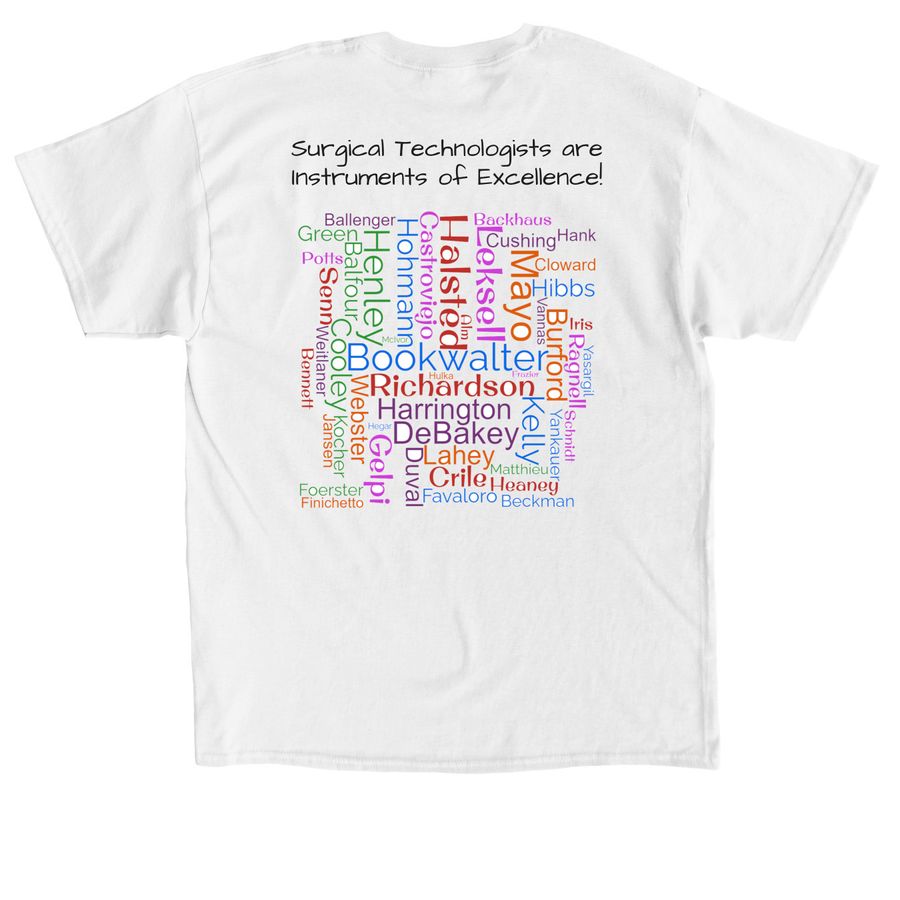 LCC-SST Instruments Of Excellence, a White Classic Unisex Tee