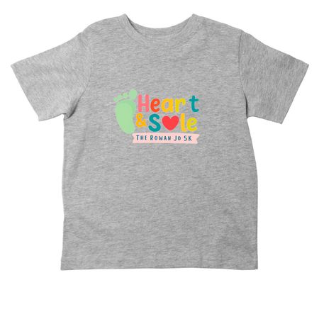 Heart & Sole- Toddler T- Shirts, a Heather Toddler Tee