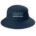 Limited Edition: Wildflower Hat, a Dress Blue Navy Printed UV Bucket Hat