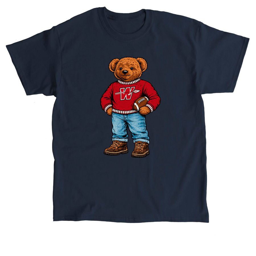 Preppy Warrior Bear, a Navy Classic Unisex Tee
