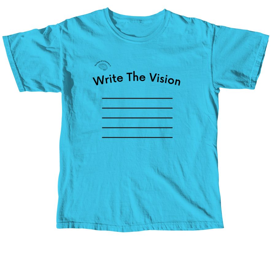 The Visionary Accountable Collection, a Lagoon Blue Comfort Colors Unisex Tee