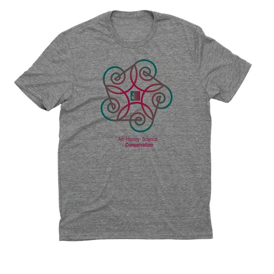 Science + Art = Conservation, a Aluminum Grey Allmade Eco Triblend Unisex Tee