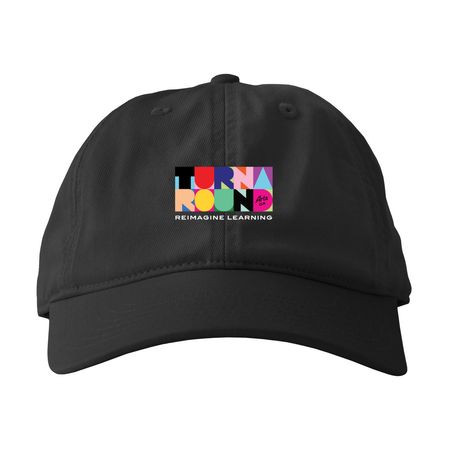 Hats, a Black Printed Eco Baseball Cap