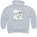 Holiday Dreams, a Grey Heather Midweight Pullover Hoodie