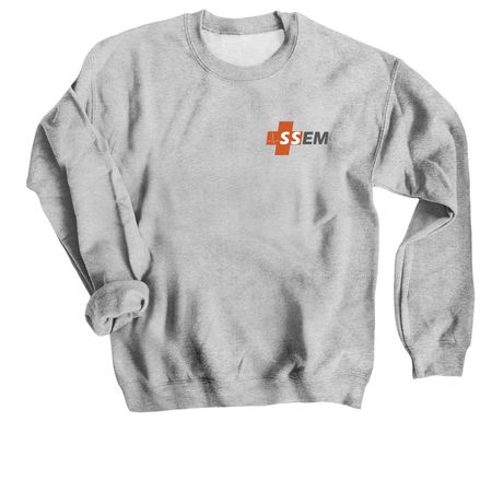 SSEM merch!, a Sport Grey Crewneck Sweatshirt