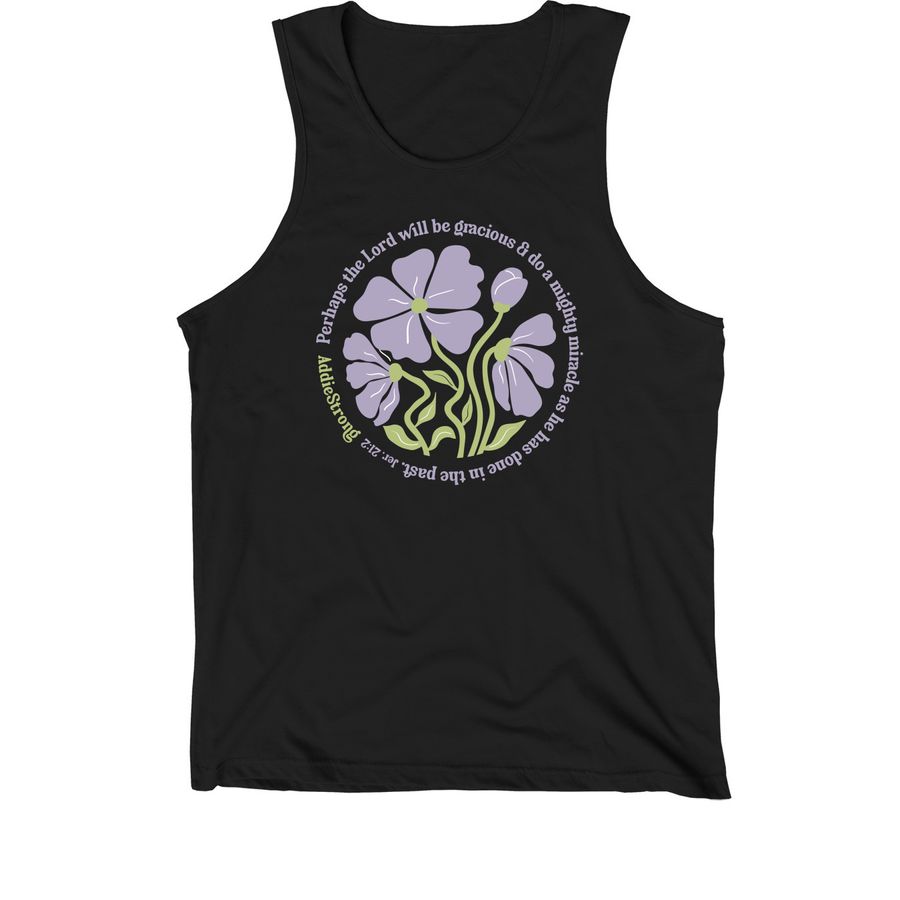 Jeremiah 21:2 Tank Top&nbsp;, a Black Premium Cotton Tank