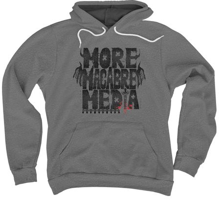 More Macabre Media, a Deep Heather Premium Pullover Hoodie