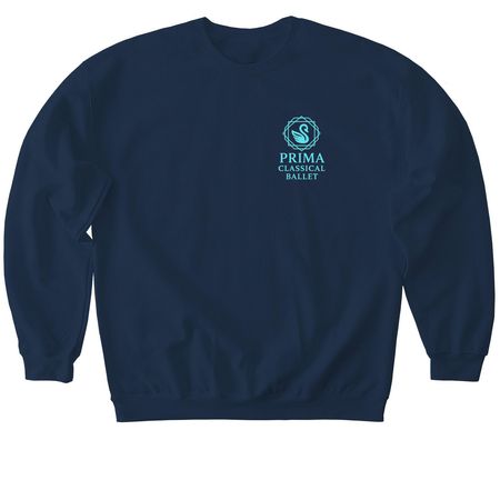 Nutcracker 2026 Cast T-shirts, a Navy Softstyle Crewneck Sweatshirt