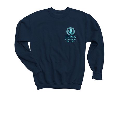 Nutcracker 2026 Cast T-shirts, a Navy Youth Crewneck Sweatshirt