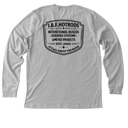The Standard Tee, a Athletic Heather Premium Long Sleeve Tee
