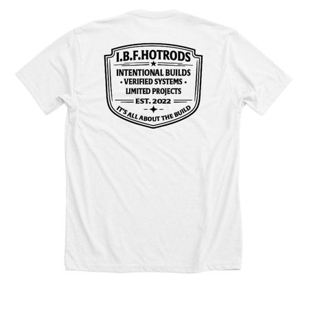 The Standard Tee, a Solid White Blend Premium Unisex Tee