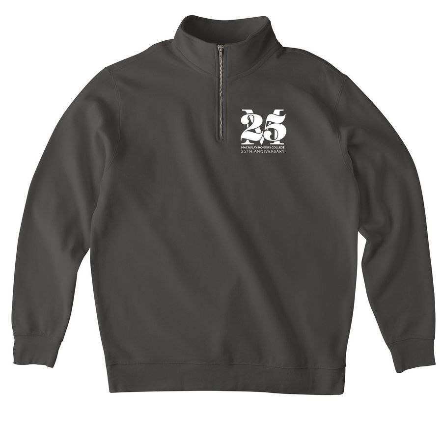 25th Anniversary Celebration, a Asphalt Midweight Quarter Zip Pullover