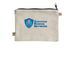 SRN 9x7 Hemp Pouch Top View 8+, a Natural 9"x7" Hemp Blend Pouch (back-view)