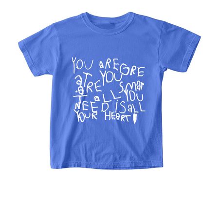 Maeve's Poem, a Flo Blue Comfort Colors Youth Tee