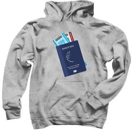 Jessup 2024 Hoodie, a Sport Grey Pullover Hoodie