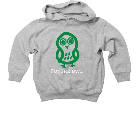 Future owl (toddler sized), a Heather Toddler Pullover Hoodie