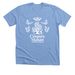 Fly Free, a Heather Carolina Blue Premium Unisex Tee