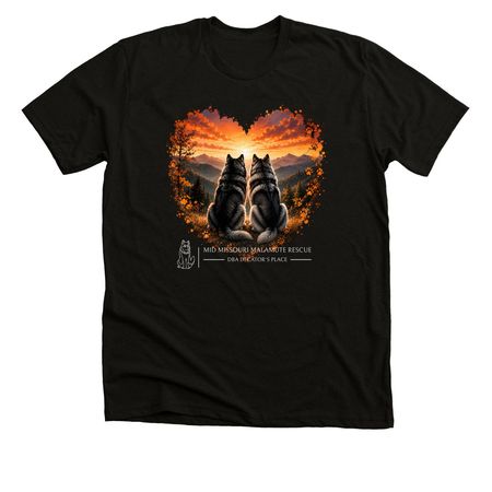 Rescue Needs, a Black Heather Premium Unisex Tee