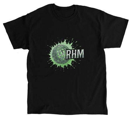 'THE REBRAND' R.H.M Studios - 2026, a Black Classic Unisex Tee