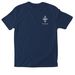 Dismantling Racism, a Navy Softstyle Cotton Tee
