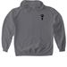 When I needed a hand, I found a paw., a Charcoal Gildan Softstyle Pullover Hoodie