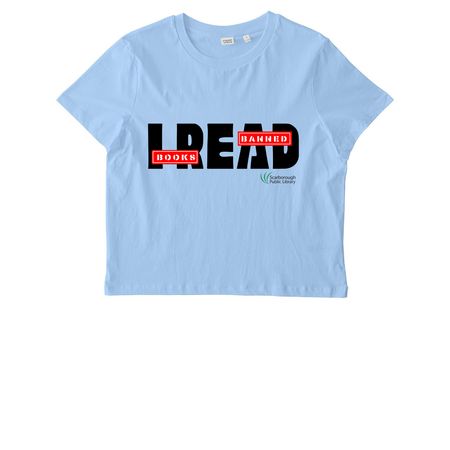 I Read Banned Books, a Blue Soul Stanley/Stella Women?s Stella Muser Tee