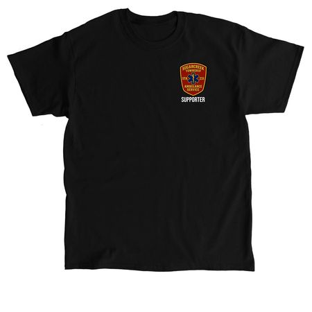 STAS Supporter Shirts, a Black Classic Unisex Tee
